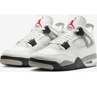 Nike Air Jordan 4 Retro "White Cement" Blanc/Gris, Taille : 47
