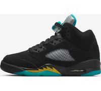 Nike Air Jordan 5 Retro "Aqua" Noir, Taille : 35,5