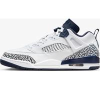 Nike Air Jordan Spizike Low "Pure Platinum & Obsidian", Bleu, Taille : 45,5
