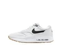 Nike Air Max 1 '86 OG G Chaussures de golf pour homme (FN0697-100, White/Gum Medium Brown/Black), Blanc/gomme, marron moyen/noir, 41 EU