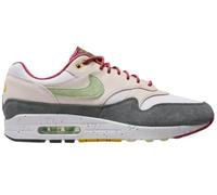 Nike Air Max 1 Chaussures pour homme, Rose clair/vert vapeur/anthracite, 44.5 EU