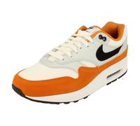 Nike Air Max 1 Hommes Trainers FN6952 Sneakers Chaussures (UK 7.5 US 8.5 EU 42, White Black Monarch 101)