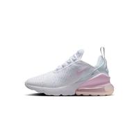 Nike Air Max 270 Bg Trainers Blanc EU 37 1/2 Enfants