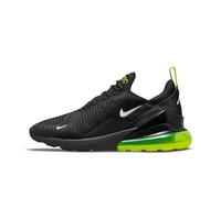 Nike Air Max 270, Haut Bas Homme, Noir Blanc Volt Reflect Argent, 45 EU