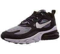 Nike Air Max 270 React - Chaussures décontractées pour homme, Noir (Black Grey 001), 41.5 EU