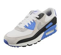 Nike Air Max 90 Blanche Gris Noir Hommes Sneakers de Mode - 43 EU