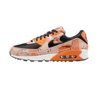 Nike Air Max 90 Premium, Baskets pour homme, Bio Beige/Noir/Orange Sécurité, 42 EU