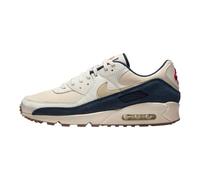 Nike Air Max 90 PRM, Baskets pour Homme, 40,5 EU, Pale Ivory Lt Kaki Thunder Blue Sail, 40.5 EU