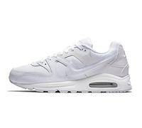 Nike Air Max Command Leather, Sneakers Basses homme, Blanc (White/White/Metallic Silver), 43 EU