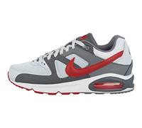 Nike Air Max Command, Chaussures de Running Homme, Gris (Pure Platinum/Gym Red/DK Grey/Cool Grey/White 049), 41 EU