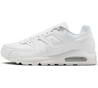 Nike Air Max Command Leather, Sneakers Basses homme, Blanc (White/White/Metallic Silver), 43 EU