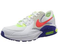 Nike Air Max Excee AMD Sneaker White/Bright Crimson-Indigo Bu 47