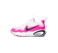 Nike Air Max Nova Schuh (Jüngere Kinder) Chaussure, Blanc/Noir/Fuchsia, 31.5 EU