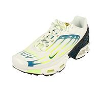 Nike Air Max Plus III GS Trainers DV7138 Sneakers Chaussures (UK 3.5 us 4Y EU 36, White Marina Volt Black 100)