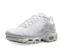 Nike Air Max Plus, Sneakers Basses Homme, Blanc (White/White/White 001), 43 EU