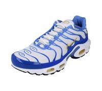 NIKE Air Max Plus TN Baskets pour homme, Blanc Varsity Maïs Lyon Bleu, 44 EU