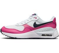 Nike Air Max Systm (GS) Basket, White/Obsidian-Fierce Pink-Pur, 35.5 EU