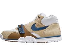 Nike Air Trainer 1 Chaussures en cuir Unisexe, Blanc/os/marron, 9.5