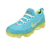 Nike Air Vapormax 2023 Flyknit Chaussures de Course pour Homme, Bleu Baltique/Vert Abyss/Hot Punch/Teinte Citron, 44 EU
