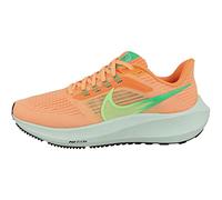 Nike Air Zoom Pegasus 39, Sneaker Femme, Pêche Crème Vert Fantôme Orange Totale, 36 EU