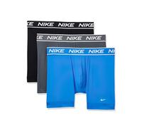 Nike All Day Micro Stretch Boxer Brief Underwear (3-Pack) Boxeur ajusté, Bleu Photo/Gris Fer/Noir, XL (Lot de 3) Homme