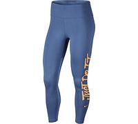 Nike All-in JDI GRX Collants Femme Indigo Storm/Fuel Orange FR : M (Taille Fabricant : M)