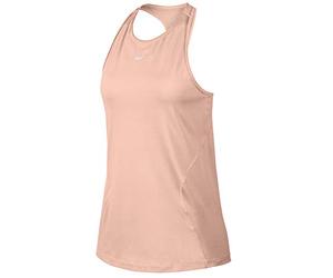 Nike All Over Mesh Debardeurs T-Shirt Femme Echo Pink/White FR: XS (Taille Fabricant: XS)