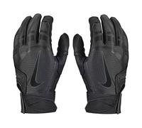 Nike Alpha Huarache Pro Paire de gants de frappe pour adulte Noir Taille L