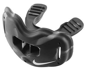 Nike Alpha Lip Protector Protège-dents football Noir Blanc