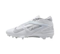 Nike Alpha Menace 4 Pro NRG Crampons de football pour homme, Blanc/argenté métallique., 46 EU