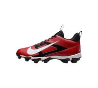 Nike Alpha Menace 4 Shark Crampons de football pour homme, Rouge universitaire/argent métallique/rouge équipe/blanc, 46 EU