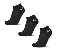 Nike Ankle 3 Pack Small Unisexe - Chaussettes, Noir - Taille 34-38 Black 34-38
