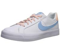 Nike Femme WMNS Court Royale AC Sneaker, Blanc White Psychic Blue Crimson Tint 108, 39 EU