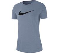 Nike AQ3212 W NK DF Tee DFC Crew T-Shirt Women's Ashen Slate/Ashen Slate S