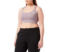 Nike AQ8686-531 Favorites Strappy Bra Sports Bra Womens Purple Smoke/(White) S