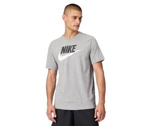 Nike AR5004-063 M NSW Tee Icon Futura Sweatshirt Homme DK Grey Heather/Black/White Taille L