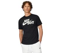 Nike AR5006-011 M NSW Tee Just DO IT Swoosh Sweatshirt Homme Black/White Taille M