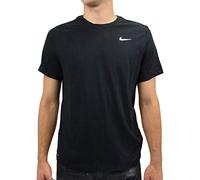 Nike AR6029-010 M NK DF Tee DFC Crew Solid T-Shirt Homme Black/White Taille M
