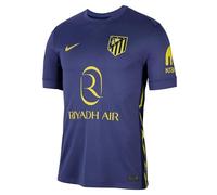 NIKE Atlético Madrid 2025/26 Stadium Extérieur Maillot De Foot Replica Dri-Fit pour Homme, Binary Blue/Dark Purple Dust/Vibrant Yellow, HJ4600-425, 3XL