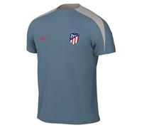 Nike Atletico Madrid Shirt ATM M NK DF Strk SS Top K, Noise Aqua/Lt Iron Ore/Lt Crimson, FN9809-454, L