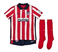 Nike ATM LK NK BRT KIT HM Ensemble de Football Mixte Enfant, Sport Red/(Midnight Navy) (Full Sponsor), FR : M (Taille Fabricant : M)