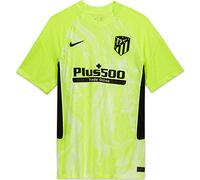 Nike ATM M NK BRT STAD JSY SS 3R T-Shirt Homme, Volt/(Black) (Full Sponsor), FR : M (Taille Fabricant : M)
