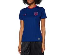 Nike ATM W NK BRT STAD JSY SS AW T-Shirt Femme, Coastal Blue/(Sport Red) (no Sponsor), FR : XS (Taille Fabricant : XS)