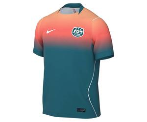 NIKE Australie 2026 Stadium Extérieur Maillot De Foot Replica Dri-Fit pour Homme, Bright Spruce/Orange Pulse/White/White, IB5347-367, M