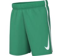 Nike B NK DF Multi+ Short Hbr Longueur Genou, Vert/Blanc/Blanc, 6-7 Ans Garçon