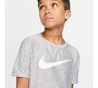 Nike B NK Dry SS Top T-Shirt Garçon Gunsmoke/White FR : M (Taille Fabricant : M)
