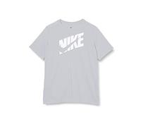 Nike B NK Hbr+ Perf Top SS T-Shirt Garçon Lt Smoke Grey/(White) FR: S (Taille Fabricant: S)