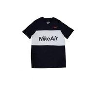 Nike B NSW Air Tee SS T-Shirt Garçon Black/White FR: M (Taille Fabricant: M)