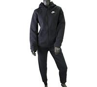 Nike B NSW Core BF TRK Suit Survêtement Garçon, Black/Black/Black/(White), FR : M (Taille Fabricant : M)