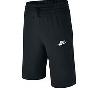 Nike B NSW Jersey Short Shorts de Sport Garçon Black/(White) FR: XL (Taille Fabricant: XL)